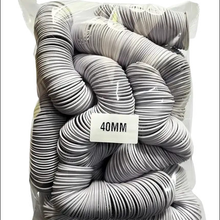 Spiral Binding White Ring 40mm