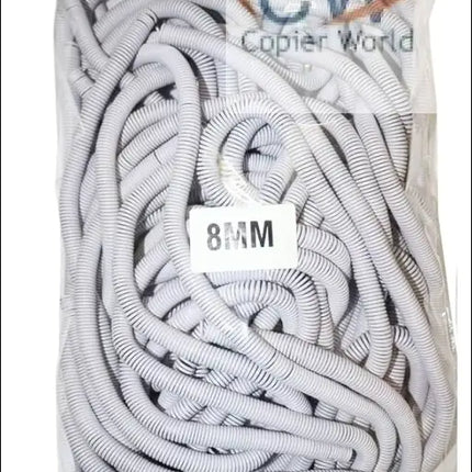 Spiral ring spiral binding white ring 8mm