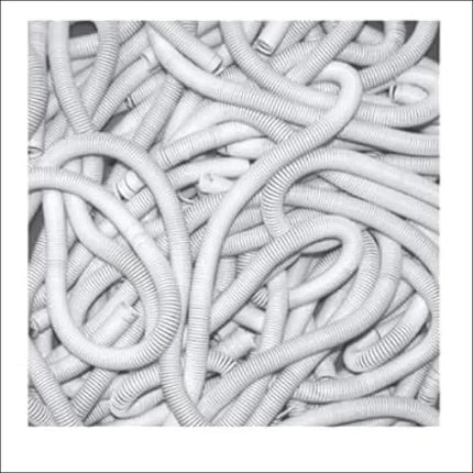 Spiral ring spiral binding white ring 8mm
