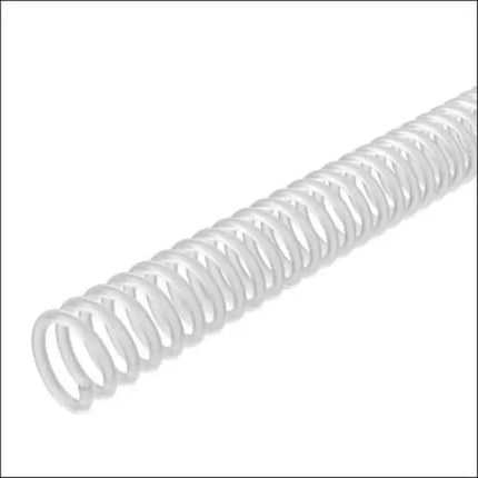 Spiral ring spiral binding white ring 8mm