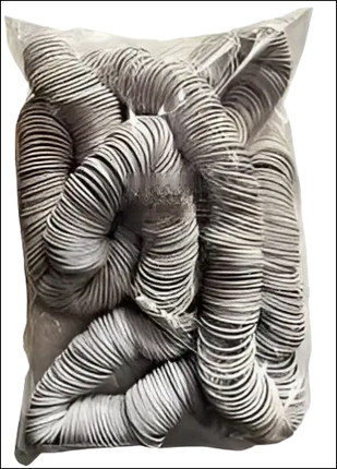Spiral Ring No. 38 (38mm) White Plastic Binding Coil | Heavy Quality | Copier World - SPIRAL MARERIAL