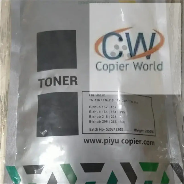 Toner pouch for konica 206 - TONERS