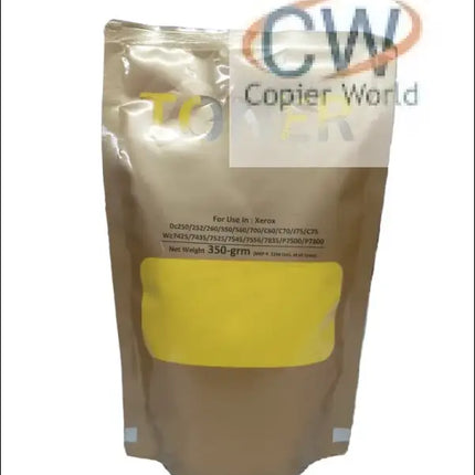 Yellow Toner Powder For Dc 240 242 250 252 260 Wc7425 7435 7525 7545 7556 7835