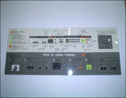 Top Sticker for NP8530/NP8580