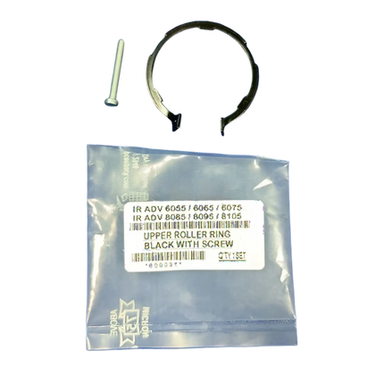 Upper Roller Ring Black With Screw Compatible use for Canon IR ADV 6055 6065 6075 8085 8095 8105
