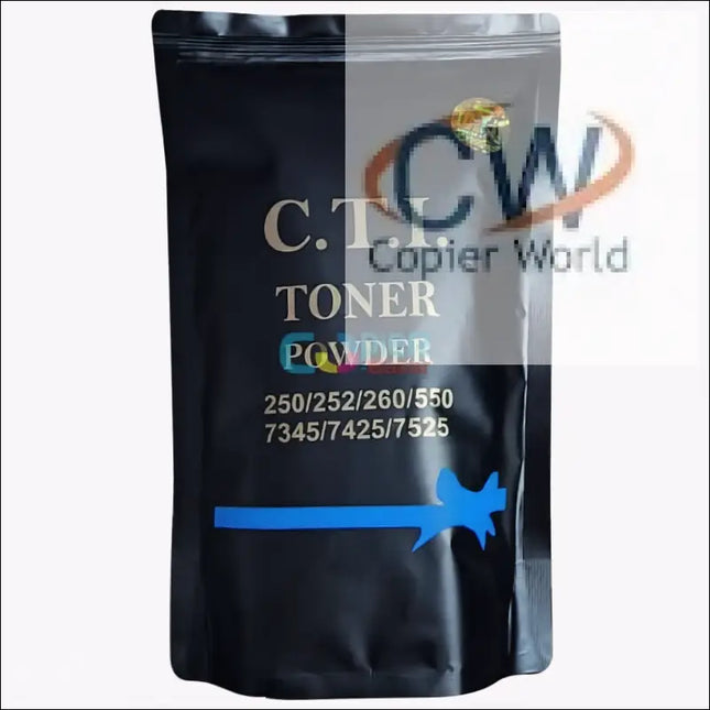 WC7525 CTI Gold Toner Cyan 750g | High Quality Copier Toner Cartridge - TONERS
