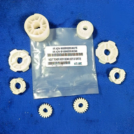 West Toner Assy Gear Compatible use for Canon IR ADV 6055 6265 6275 8105 8205 8295 ( Set Of 8PCS )