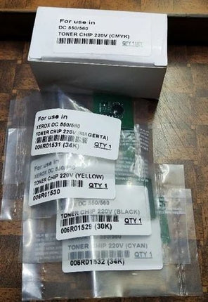 Xerox Toner Chip For Xerox 550 560 570 C550 C560 C570 006 - Xerox Toner Chip | CopierWorld