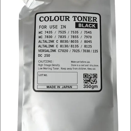 Xerox WC 7435 7525 7535 Black Toner Replacement 350g - TONERS