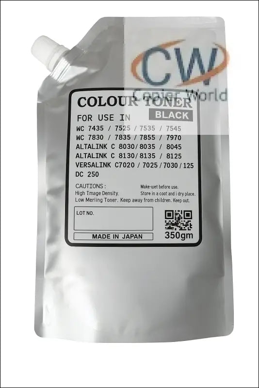 Xerox WC 7435 7525 7535 Black Toner Replacement 350g - TONERS
