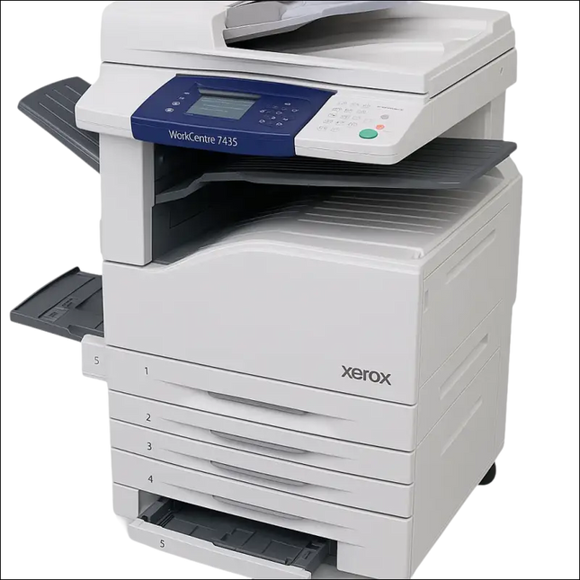 XEROX WC 7435 Multifunction Printer for Office Needs - Machines